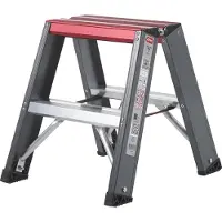 Altrex Falco FDO 2 Dubbele Trap - Aluminium Met Coating - 2 X 2 Treden - Max. Werkhoogte 2,5m