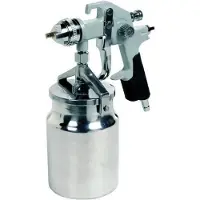 Michelin professionele spuitpistool voor lakwerk met afzuiging, 1 liter, model 1855, nozzle 1.5 HVLP, verpakt in blisterverpakking