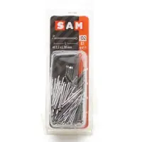 Sam fijne nagel ronde kop 1.5x30mm 85 stuks