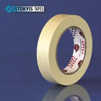 Stokvis Afplaktape M451 25mm x 50M wit