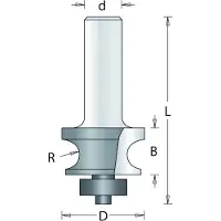 Rvstools Kraalpr Frees 162-8 R7mm Hm+Lager As 8