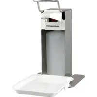 Mediqo-Line zeep- en desinfectiedispenser 500ml RVS + opvangschaal MQLTD05E