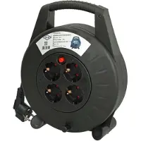 OEG kabelhaspel verlengsnoer 10 meter - 3000 Watt
