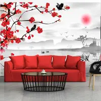 Karo-art Fotobehang - Japanse tuin