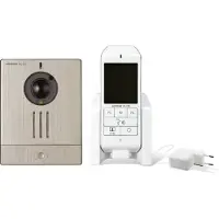 Vision Draadloze deurbel met camera via DECT technologie - batterijen inbegrepen