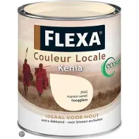 Flexa Couleur Locale Hoogglans Watergedragen Kenia 0.75 L 4545 Midden Camel