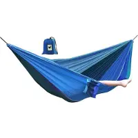 Morethanhip - Reis Hangmat - Donkerblauw/Turquoise