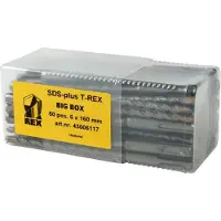 REX 4Tecx Hamerboor 6X100/160mm Sds 50Box