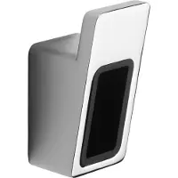 Tiger Haak Rectangular - Chroom/Zwart