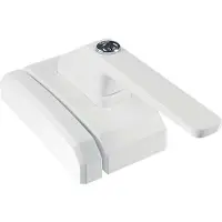 ABUS Raamsluiting FO400N W Al0125 Wit SKG**