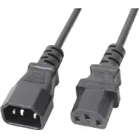 PD Connex IEC verlengkabel Male - Female 1,0 meter