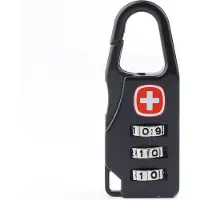 AA Commerce Mini Cijferslot - Set 4 Stuks - Combinatieslot / Cijferhangslot / Hangslot Met Cijfercode - Codeslot Voor Koffer & Bagage - Kofferslot / Bagageslot