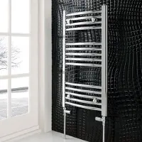 Eastbrook Wendover gebogen handdoekradiator 60x100cm 337W chroom
