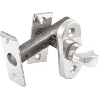 Hardbrass Insteekgrendel/voordeurgrendel Vienna 50mm - PVD glans nikkel