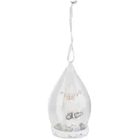 Clayre & Eef - Kerstbal 6PR0901 Ø 6×12 cm
