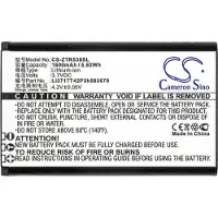 123accu ZTE Li3717T42P3h583679 accu (1600 mAh, huismerk)