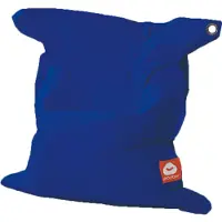 Whoober rechthoek zitzak "St. Tropez" M outdoor kobalt blauw - Wasbaar - Geschikt voor buiten