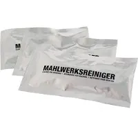Scanpart koffiemolen reiniger - Reinigingsbonen speciaal geschikt voor maalwerk - Brouwunit - Zetgroep - Koffiezetgroep - 3 zakjes - Universeel