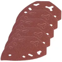 Ferm PSA1008 Schuurvellenset 14 x 10 cm (P120) 5 stuks
