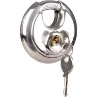 Talamex Disk Padlock Zilver 70 mm