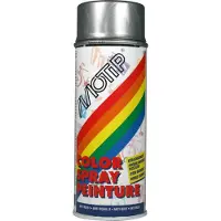 Motip Deco Colourspray Hoogglans RAL9007 Aluminium Metallic 400 ML