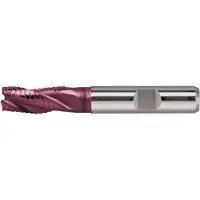 Format 3-snijder-frees Typ NF HSS-E TiAIN DIN 844-K 6,00mm