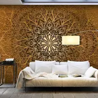 Karo-art Fotobehang - Mandala heilige cirkel