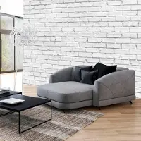 Karo-art Fotobehang - Witte stenen