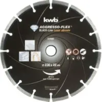 Kwb Diamantschijf diameter: 230 mm, zwart
