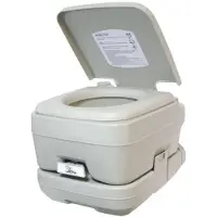 Lalizas Portable Toilet Grijs 10 Liters