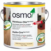 Osmo Hardwax-Olie Rapid 3262, Kleurloos mat 2,5 liter