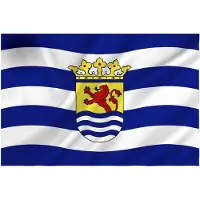 Fostex Zeeuwse vlag provincie Zeeland 90 x 150