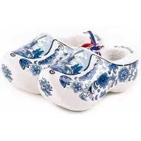 Matix Klompen - souvenier - Delftsblauw - per 3 paar - 8cm