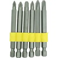 Kwb Economy Bitset Lang - 75 mm - 6-delig