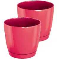 Prosperplast Bloempot Rond Duop 14cm FRAMBOOS Prosperplast / 2 STUKS ! /