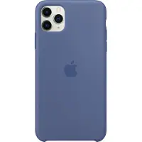 Apple Silicone Case for iPhone 11 Pro Max Linen Blue