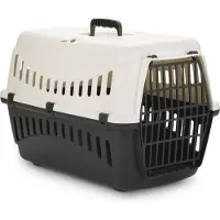 Beeztees Gypsy Reismand Kat - Klein huisdier - Afneembare bovenkant - Creme/Antraciet - 58x38x33 cm