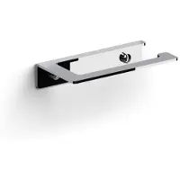 Clou Fold toiletrolhouder zonder klep, chroom