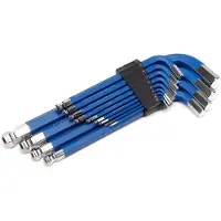 HBM Machines HBM 13 Delige Lange Metrische Inbussleutel Set met magneet - GROTE MATEN
