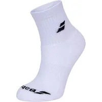 Babolat Quarter 3 Pair Pack White | 39-42