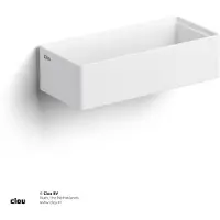 Clou New Flush 3.1 fontein zonder kranenbank aluite