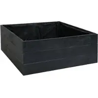 No name Kebo kweekbak Acacia zwart geolied 80x80x30cm