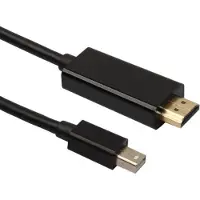 Dolphix Mini DisplayPort 1.1 naar HDMI 1.3 kabel (Full HD 1080p) / zwart - 1,8 meter