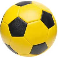 Duckiez Voetbal Kunstleder 22 cm Geel
