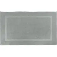 Casilin Badmat 60x100cm Una - Waterabsorberende Badkamermat - Wasbaar en Sneldrogend - Voor Douche en Bad - 100% Katoen - Rechthoek - Groen