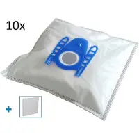 AA Commerce 10x Stofzuigerzakken Geschikt Voor Bosch GL20/GL30 Stofzuiger Modellen - Met 2 Stuks Filter