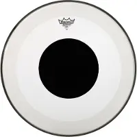 Remo P3-1322-10 22 inch Powerstroke 3 Black Dot bassdrumvel