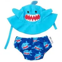 Zoocchini Zwemsetje Sherman The Shark 12-24 Maanden