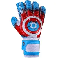 Elite Sport Stars Keepershandschoenen Kinderen - Rood / Royal / Wit | Maat: 4
