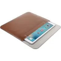 Shop4 - MacBook 13 inch Pro Hoes - Sleeve met Stand Bruin